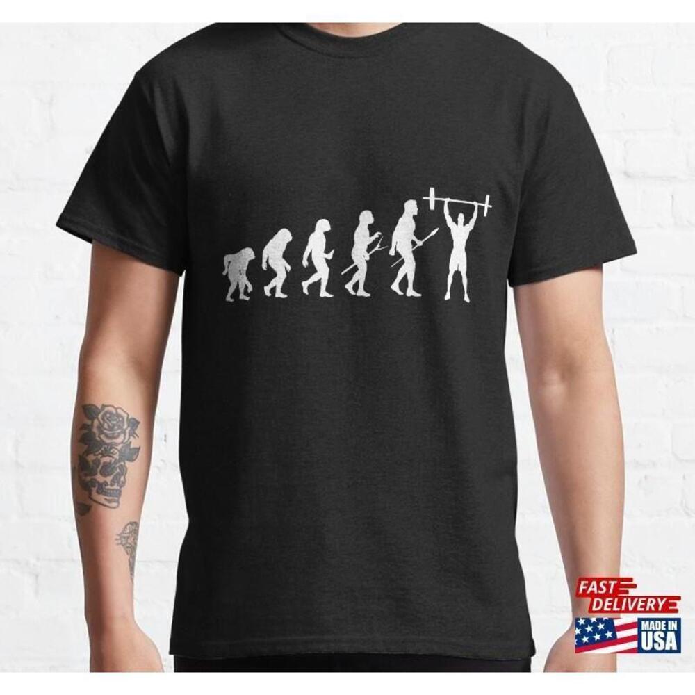 Musculation Evolution Humor And Sport T Tee